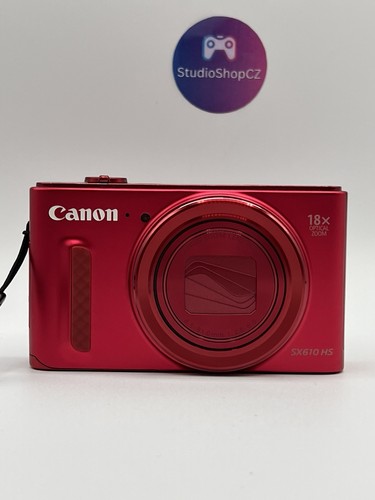 Canon powershot sx610 rossa - canon,