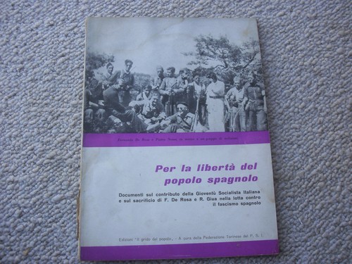 Ww2 guerra spagna - guerra, volumetto