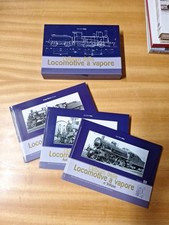 Libro Ferrovia L'album delle Locomotive a vapore Volume 1-2-3 Duegi Editrice