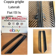 coppia griglie laterali prese d aria fiat 131 1° serie nuove