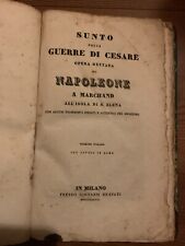 Sunto delle Guerre di Cesare-Opera dettata da Napoleone a Marchand