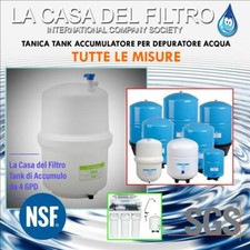 Accumulo Depuratore Acqua