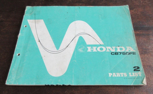 Honda cb750f2 1977 parts - 1977, list