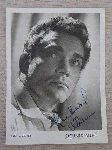 Autografo attore francese