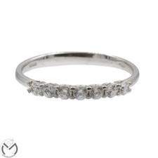 Anello oro bianco 18 kt 750