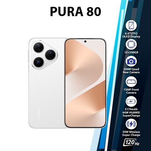Telefono cellulare huawei pura - telefono,