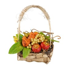 Cesto di frutta in cera per