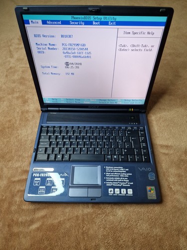 Vintage sony vaio pcg - vintage,