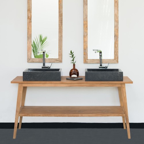 Wohnfreuden lavabo legno di - lavabo,