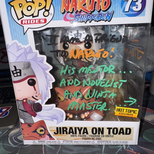 Jiraiya toad funko pop - jiraiya, on