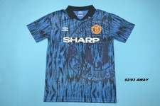 Maglia Jersey MANCHESTER UNITED Home Away Third 92 93 94 95 96 - CANTONA BECKHAM