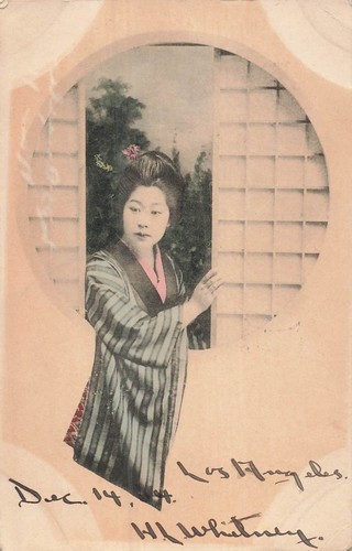 Bella donna geisha giapponese - donna,
