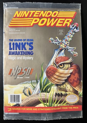 New nintendo power magazine - new,