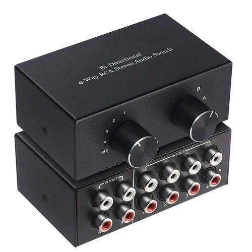 Commutatore audio stereo - commutatore,