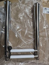 1 Scaletta telescopica da plancetta ribaltabile 2 gradini PER BARCA GOMMONE