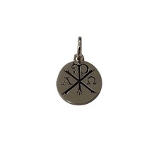 925 Sterling Silver Chi Rho
