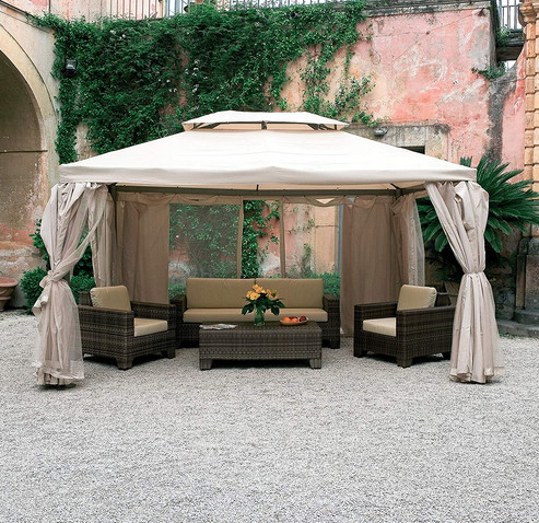 Gazebo alluminio sahara 3x4 - gazebo, in