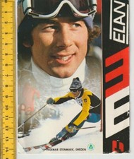 ELAN - INGEMAR STENMARK  - SKI SCI 70s Tovarna Sportnega Orodja card cartolina