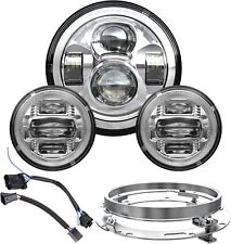 FARO LED 7 pollici + fendinebbia 4,5 pollici per Harley Street Glide
