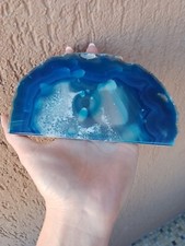 Minerali  ** MERAVIGLIOSA  AGATA BLU