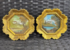 COPPIA DIPINTI AD OLIO -