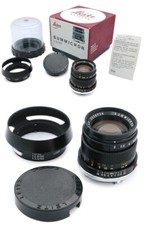 Leica Leitz Summicron M 50mm f2 11817 Wetzlar #2339734 3RD version complete KIT