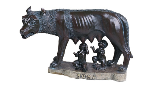 Souvenir italia roma lupa - roma,