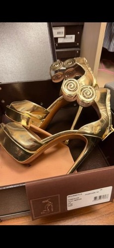Tacchi donna pelle oro - , 39