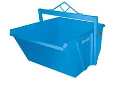 POLIERI BENNA AUTOSCARICANTE LT. 300 PER GRU PORTATA 540 KG ALTA QUALITA'