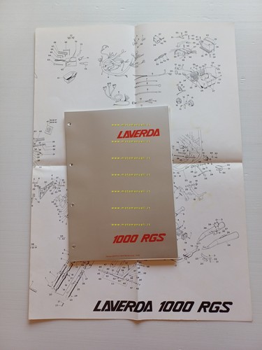 Laverda rgs 1000 1982 - 1000, catalogo