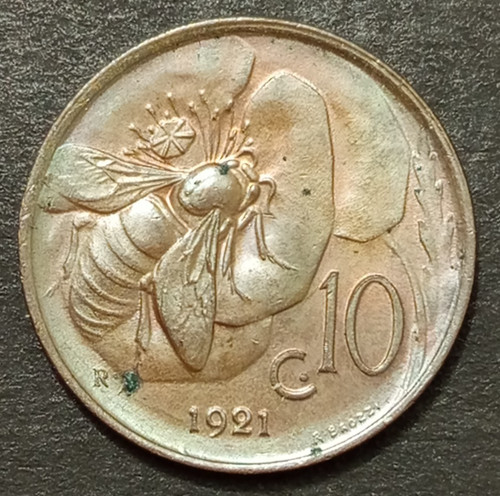 Centesimi lire ape 1921 fdc - 1921,