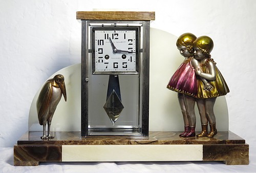 Pendule art déco - art,