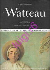 L'opera completa di WATTEAU - Giovanni Macchia e E. C. Montagni - 1968