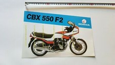 Honda CBX 550 F2 depliant