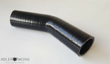 Curva tubo silicone 45 gradi