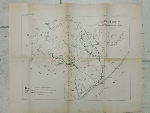 Cartina guerra etiopia - guerra, d'etiopia