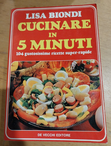 Libro cucinare minuti - libro, in