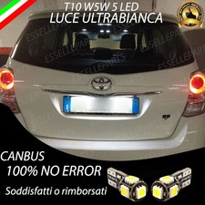 COPPIA LUCI DI TARGA 5 LED
