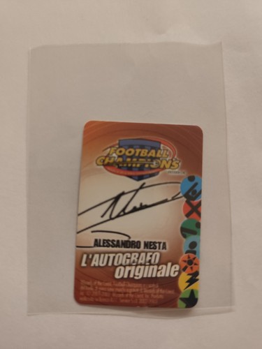 Card football champions serie - card,