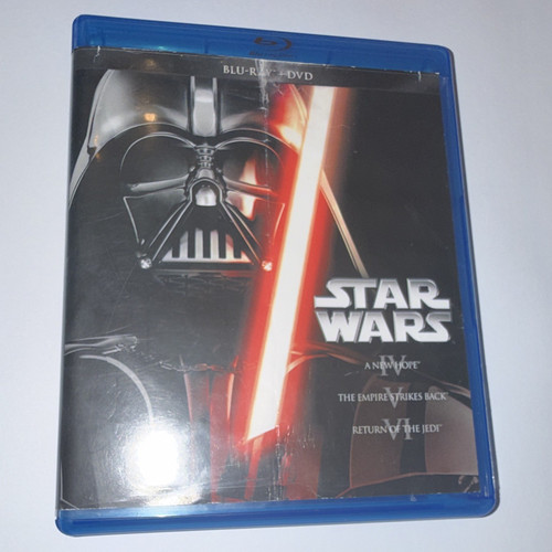 Star wars trilogy blu - star,