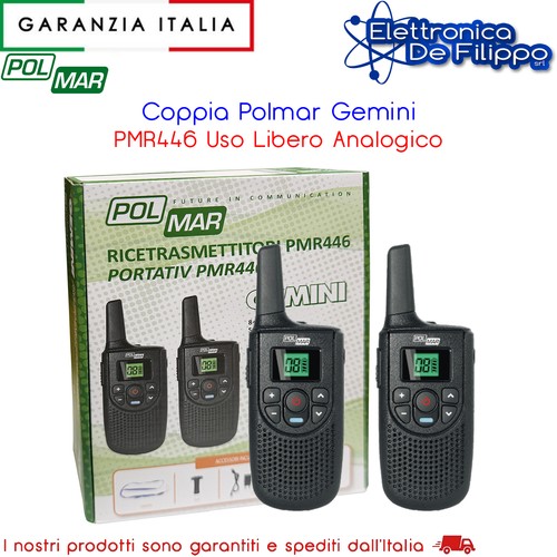 Coppia polmar gemini pmr446 - coppia,