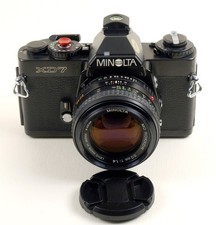 MINOLTA MD XD7 + 50mm F1,4 MD IN ECCELLENTI CONDIZIONI APPENA REVISIONATA XD-7