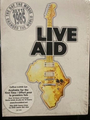 Various live aid 4 dvd - live,