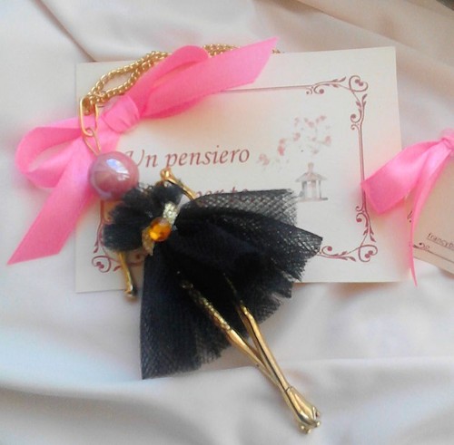 Collana ballerina bimba - collana,