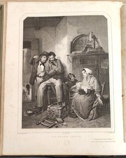 1857 INCISIONE IL CATTIVO