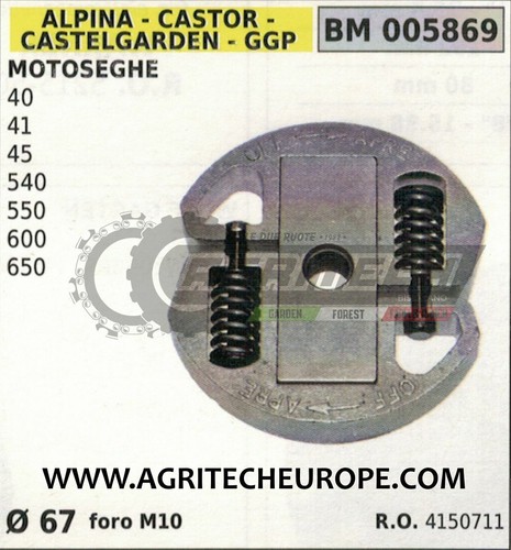 4150711 frizione motosega - frizione,