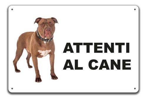 Cartello attenti cane - cartello, al