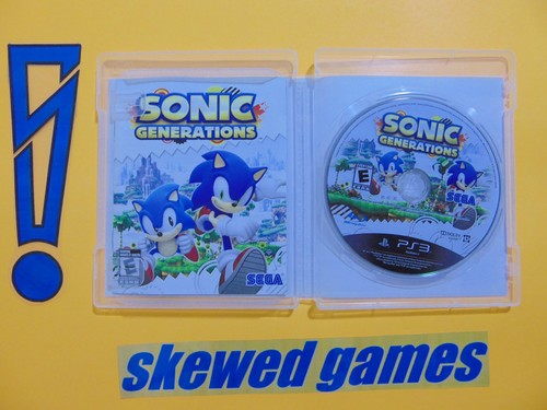 Sonic generations cib ps3 - sonic,
