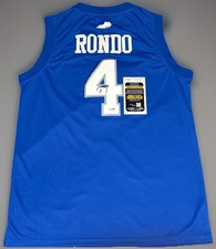 Maglia blu firmata Rajon Rondo