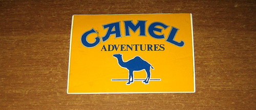 Adesivo camel adventures - adesivo,